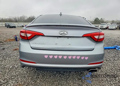 2015 Hyundai Sonata Se from USA, damaged, VIN 5NPE24AF6FH027452